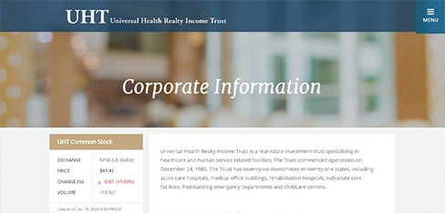 Universal Health Realty Income Trust